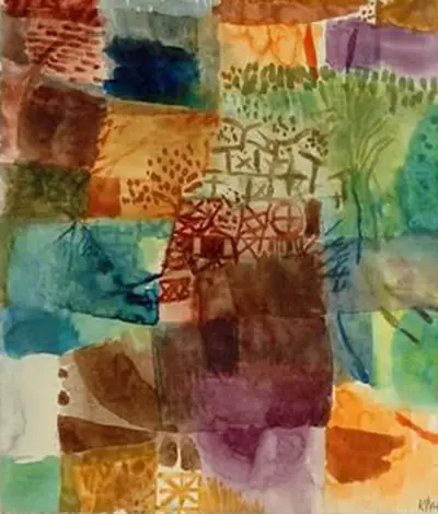 Erinnerung an einen Gart Paul Klee